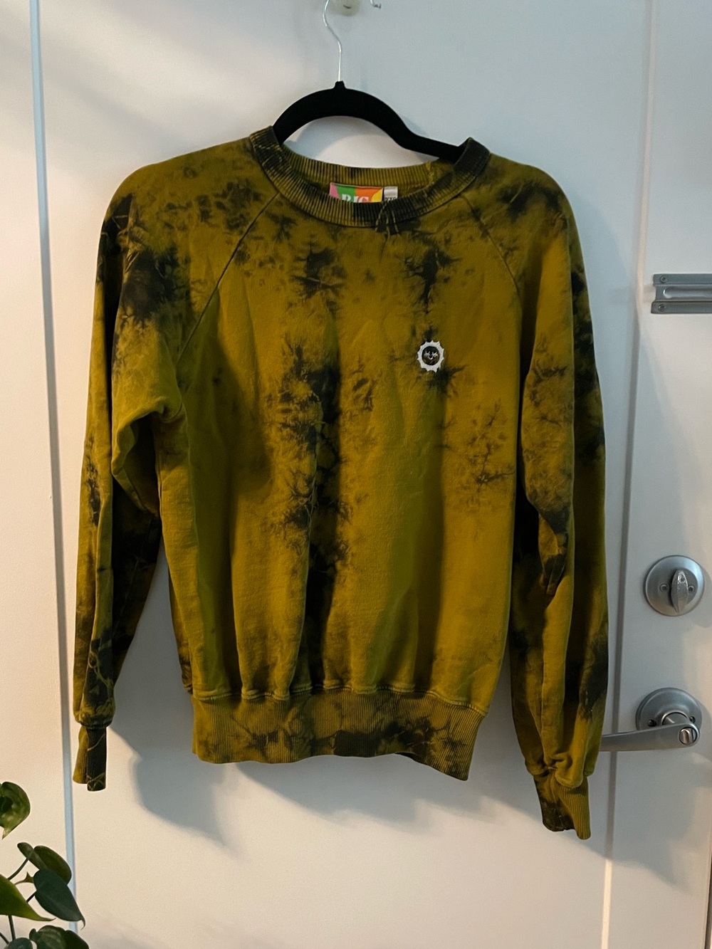 BBP Olive Tie-Dye Crewneck Sweatshirt